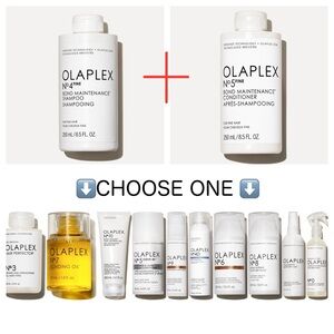Olaplex No. 4 & No. 5 FINE Shampoo & Conditioner Personalized BUNDLE